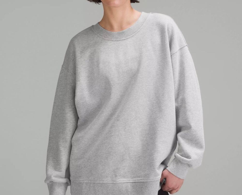 Lululemon Crewneck Sweatshirt soft Fleece Size L Unisex